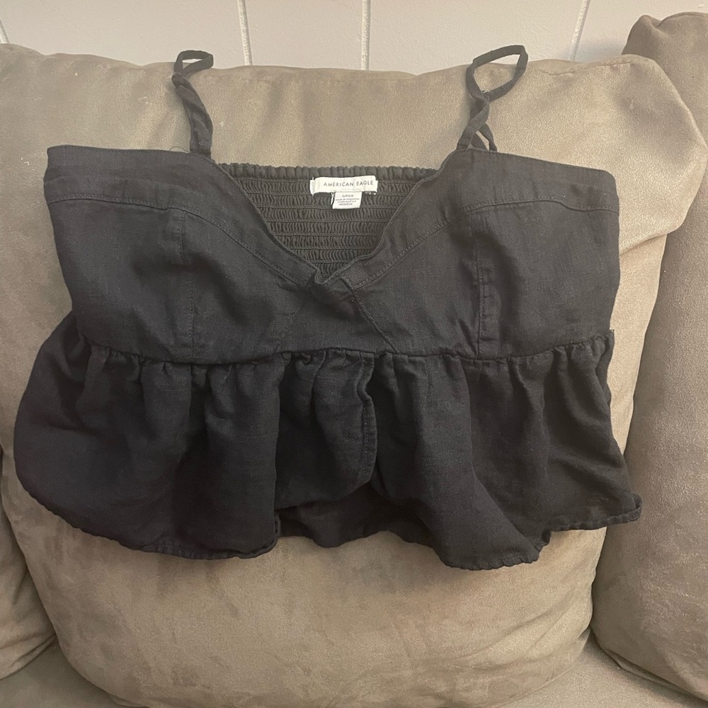 American Eagle Outfitters Black Tank Top